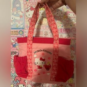 Hello Kitty Corduroy Tote Bag